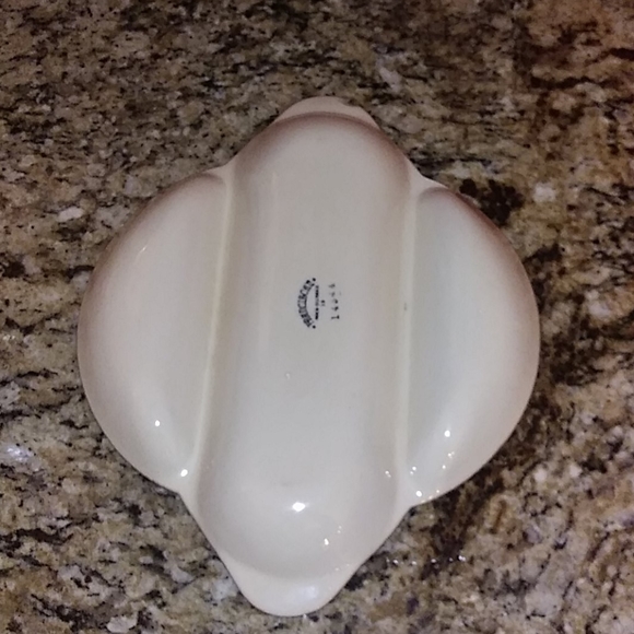0916 AS IS Franciscan 11 7/8" 3 Part Relish Dish * - Picture 6 of 10